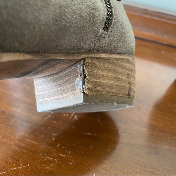 Seychelles Beige Lasercut Ankle Booties - Picture 4 of 8